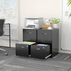 SteeLoong 2 Drawer File Cabinets, Metal Office File Cabinet - Image 4