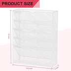 GDINDINFAN Hanging Wall File Organizer 6 Tier Wall Mounted File Holder Document - Image 3