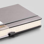 EMSHOI Graph Paper Notebook 256-Page A5 Grid Journal, PU Leather Hardcover - Image 2