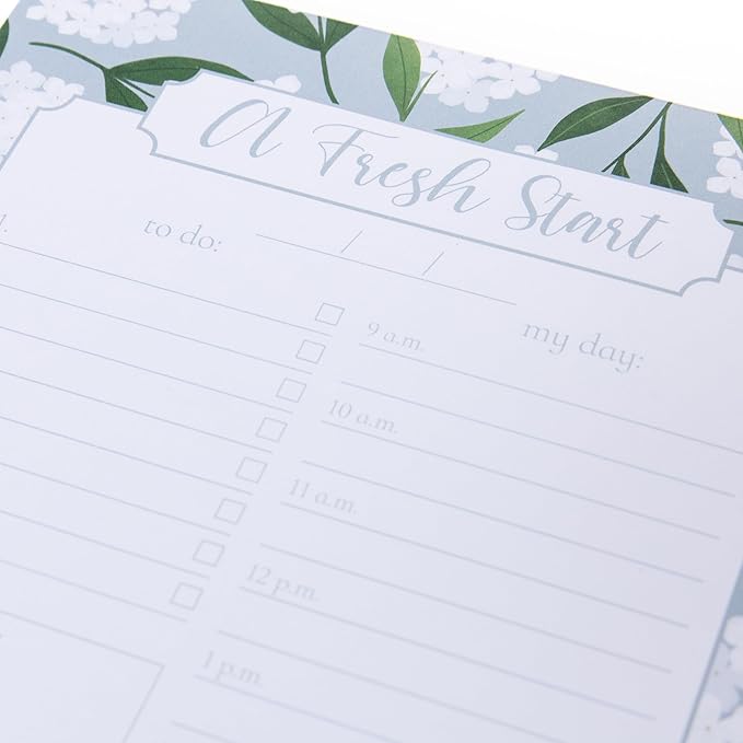 Graphique Daily To-Do List Notepad, 150 Tear-Away Sheets, Floral Task Planner - Image 2