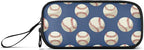 BOENLE Baseballs Ball Blue Pencil Case Box Boys Girls Large Pencil Pouch - Image 8