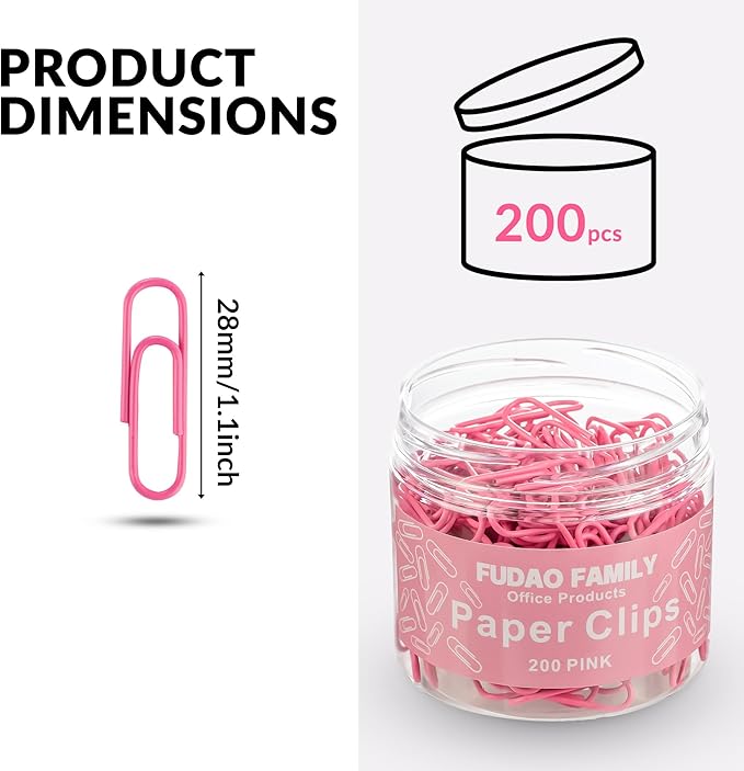 Small Paper Clips, 1.1 Inch Paper Clip - Image 2