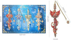 Fantasy Sword Bookmarks 4pcs - Image 7