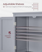 VASAGLE Floor Storage Cabinet, Freestanding Storage Unit - Image 6