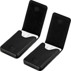 Outus 2 Pieces Business Card Holder, PU Leather Business Card Case Pocket Wallet by Outus
