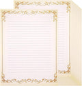 Sabary 200 Sheets Lined Stationary Writing Paper 8.5 x 11 Inch Fancy Vintage by Sabary