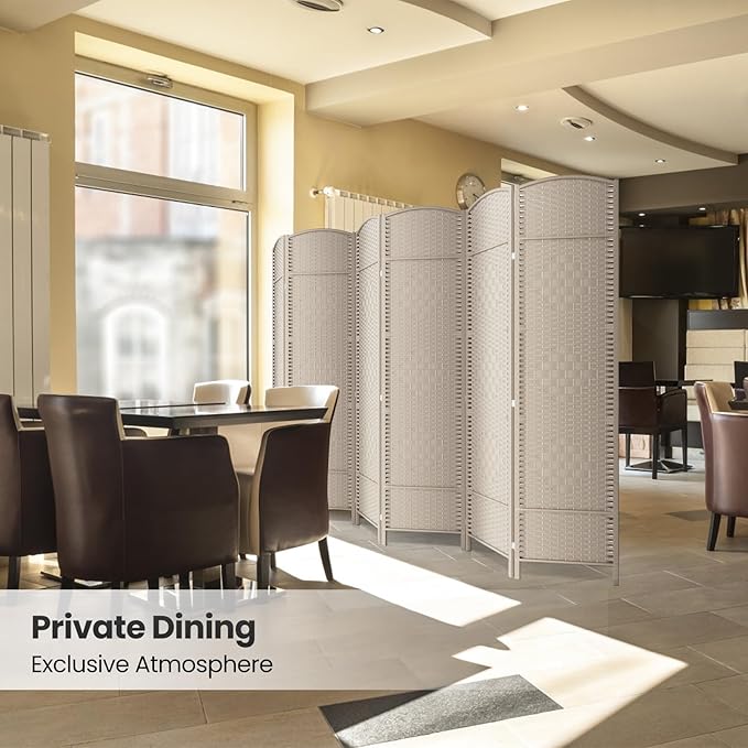 Cocosica 6 Panel Room Divider, 6Ft Folding Privacy Screen, Tall - Image 6