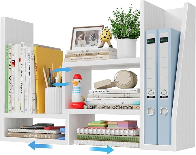 Desktop File Organizer Desk Organizer Shelf by NUTIKAS