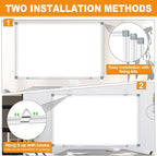 Large Magnetic Dry Erase Whiteboard, Dry Erase White Board - Image 3