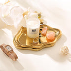 CCINPPY Ceramic Jewelry Tray Trinket Dish, Decorative Cloud Vanity Key Tray - Image 3