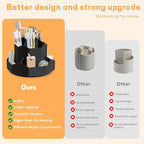 Pencil Pen Holder for Desk, 9 Slots 360 Degree Rotating Desk Organizers - Image 4