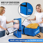 TAILI 2 Pack Blus Moving Bags w/Adjustable Backpack Straps, Moving Supplies - Image 2