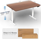 VIVO Electric 48 x 30 in Standing Desk, Memory Height Adjustment, 1B Series - Image 3