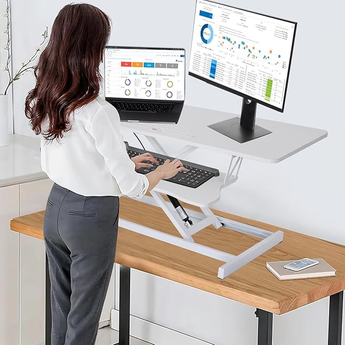37 Inch Standing Desk Converter - Image 3