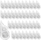 JEFURE 40 Pcs Correction Tape, 39.4 Ft White Wrong Out Tear-Resistant Bulk by JEFURE