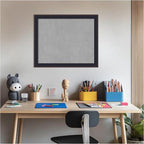 Amanti Art Black Framed Magnetic Board 19x23 Small Vision Board - Image 5