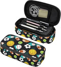 Sport Cool Ball Pattern Pencil Case Big Capacity Storage Pencil Pouch by HKHEHOP