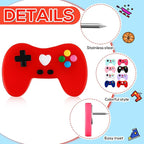 24 Pcs Fun Push Pins for Cork Board Video Game Cork Board Tacks Cute Fun Push - Image 3