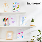 Shuttle Art 304 Pack Washable Markers, 8 Colors Broad Line Markers, Separate - Image 5