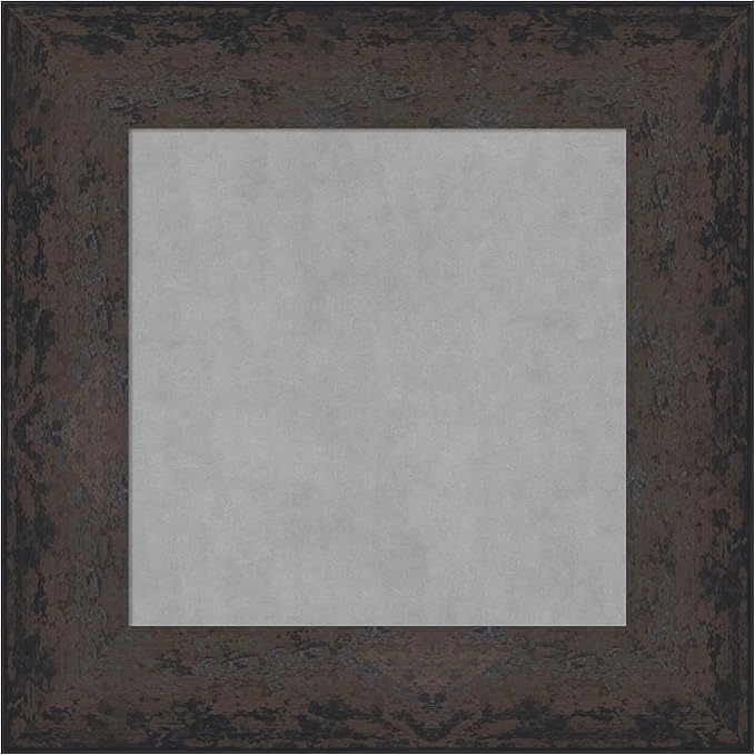 Amanti Art Black Framed Magnetic Board 17x17 X-Small Vision Board by AmantiArt