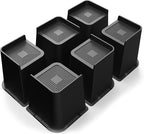 MXMZHXU Bed Risers 2 inch, 3 inch, 4 inch, 6 inch or 8 inch Heavy Duty by MXMZHXU