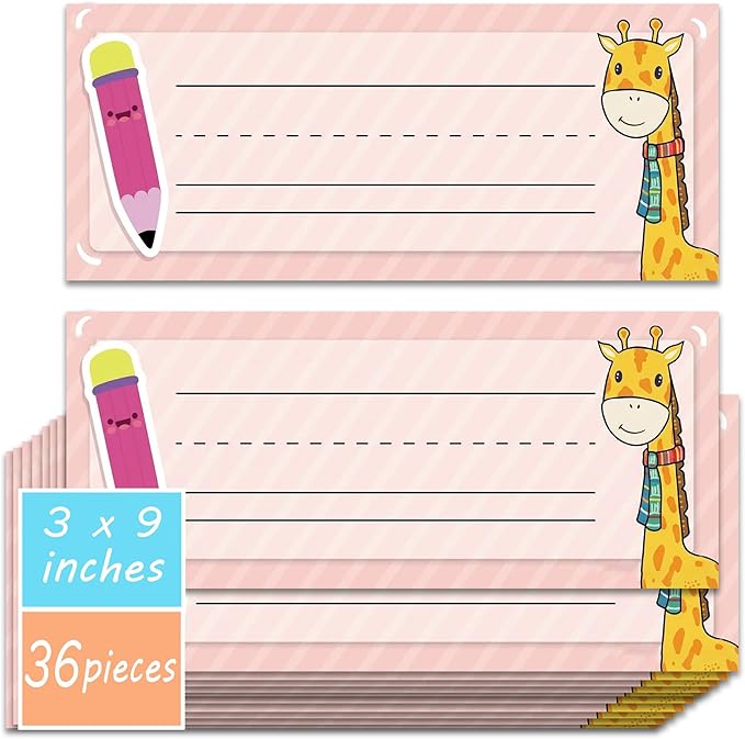 36PCS Desk Name Tags for Classroom – Student Name Plates for Classroom by Unknown
