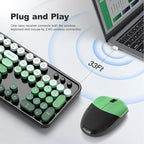 MOFII Wireless Keyboard and Mouse Combo, Full Size 2.4G Plug and Play - Image 2