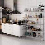 Regal Altair 18" Deep x 48" Wide x 64" Height Wire Shelving Kit | 5-Tier | NSF - Image 2
