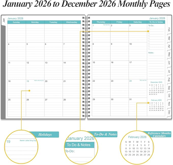 2026 Planner - Planner 2026 from January 2026 to December 2026 - Image 4