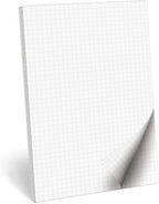 321Done Double Sided Graph Paper Notepad, 0.20 Grid, Made in The USA, Quad by 321Done