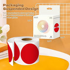 3 Inch Round Color Coding Labels - Image 3
