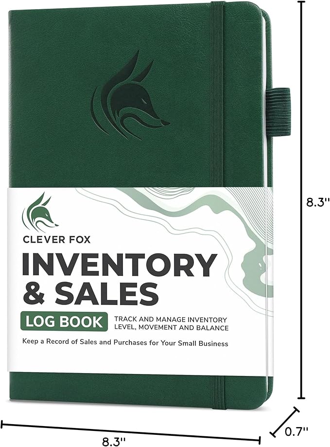 Clever Fox Inventory & Sales Log Book - Image 8