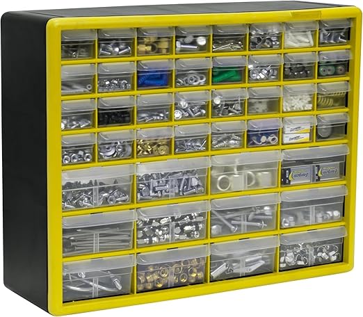 Akro-Mils 44-Drawer Plastic Drawer Storage Cabinet - Image 8