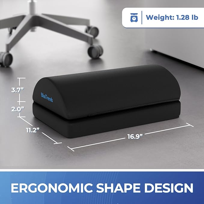 BlissTrends Foot Rest for Under Desk at Work-Versatile Foot Stool - Image 3