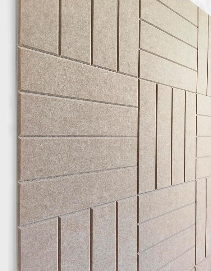 DECORITA Felt Bulletin Board Tiles | Modern Cork Board Alternative | Large Cork by DesignerManufacturerofInnovativeBulletinBoardSolutionsforHomeOffice