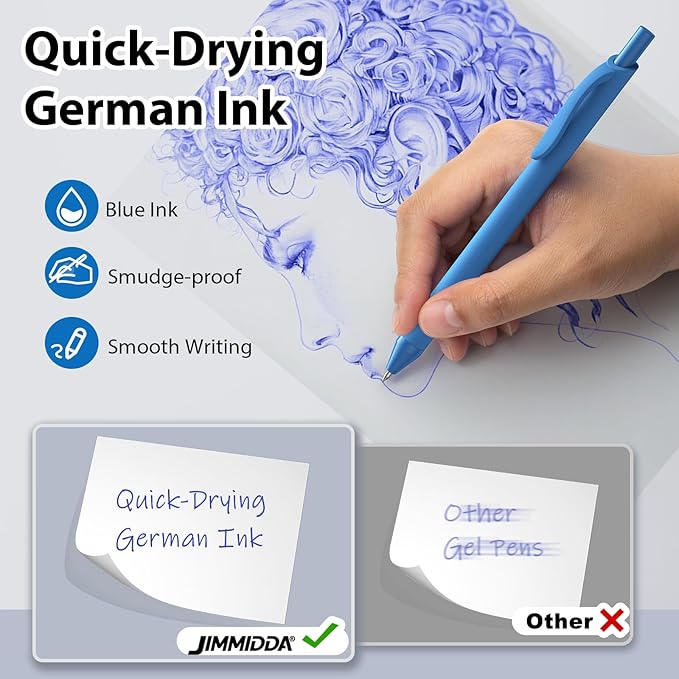 JIMMIDDA 52 Pcs Pens Bulk - Image 3