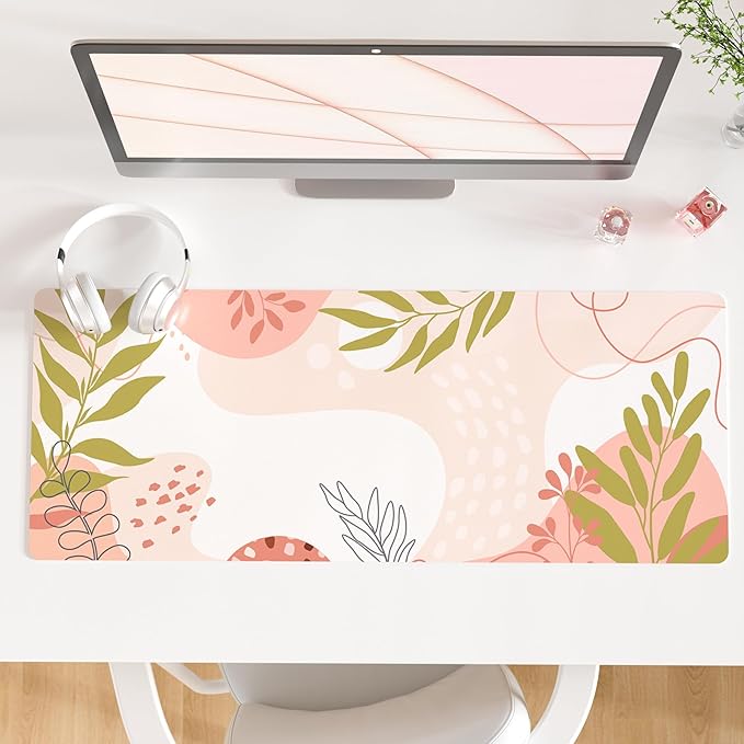 QIYI Large Mouse Pad, Cute Desk Mat by QIYI