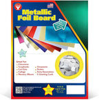 Hygloss Metallic Cardstock Sheets – 100 Shiny Green Sheets, 8.5” x 11” - Image 2