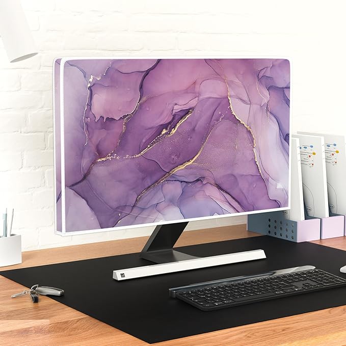 Baocicco Fashion Violet Marble Waterproof 32 Inch Anti-Static Dustproof - Image 6