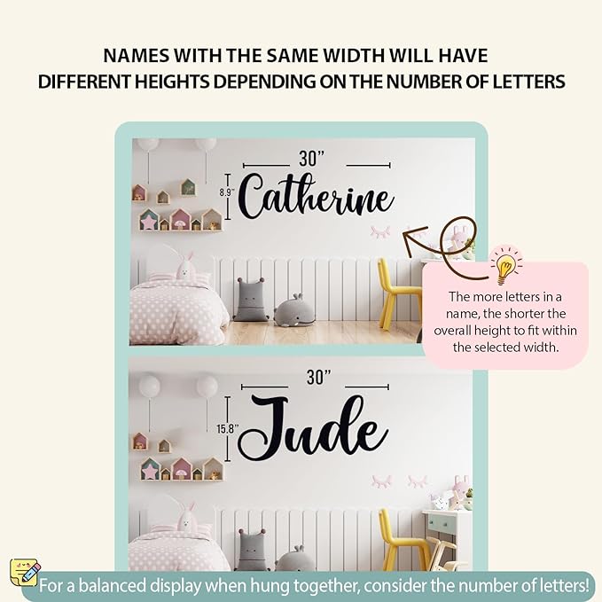 Personalized Wooden Name Sign for Nursery - Image 5