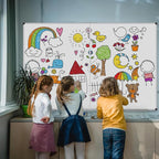 XBoard Dry Erase Board 60 x 48 Inch | Foldable Magnetic White Board - Image 2