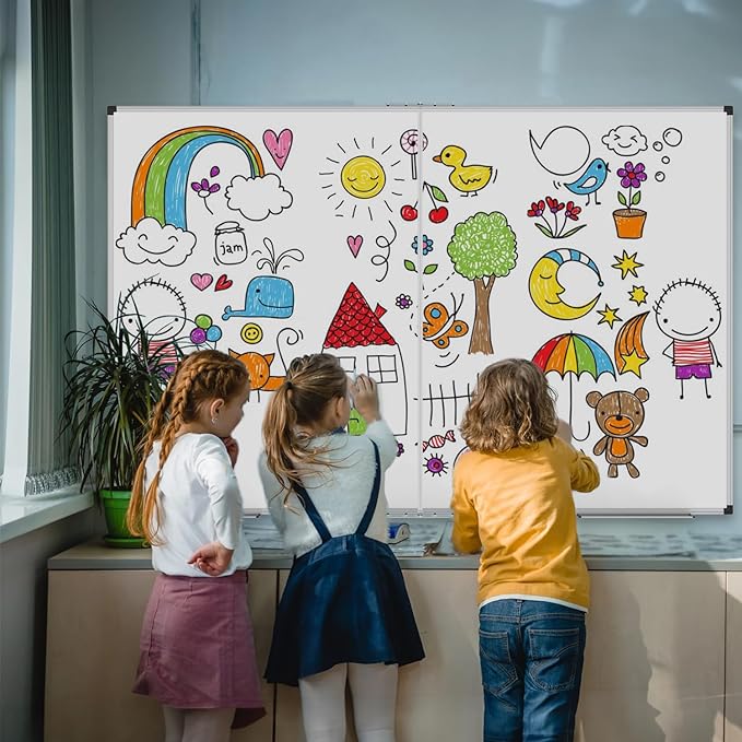XBoard Dry Erase Board 60 x 48 Inch | Foldable Magnetic White Board - Image 2