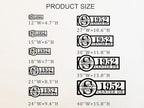 Custom Address Numbers for House, Personalized Hanging Metal Address Signs for - Image 4
