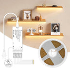 CUBITOR Under Cabinet COB Led Light Strip kit, 16.4ft/5m Cuttable 3000K