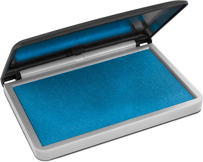 MaxMark Large Light Blue Stamp Pad by Maxmark