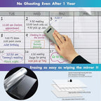 Dry Erase Vertical Three Month Laminated jumbo Wall Calendar, 46 x 63, Huge - Image 6