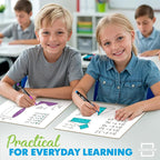 Scribbledo 6 Pack Small White Board Dry Erase Boards Classroom Pack Mini White - Image 2