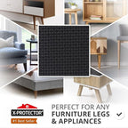 X-PROTECTOR Non Slip Furniture Pads – 24 pcs Premium Furniture Grippers 2"! - Image 2