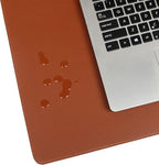 Desk Pad Blotter, Wolaile 36x17 in Large PU Leather Mouse Pad, Waterproof - Image 9