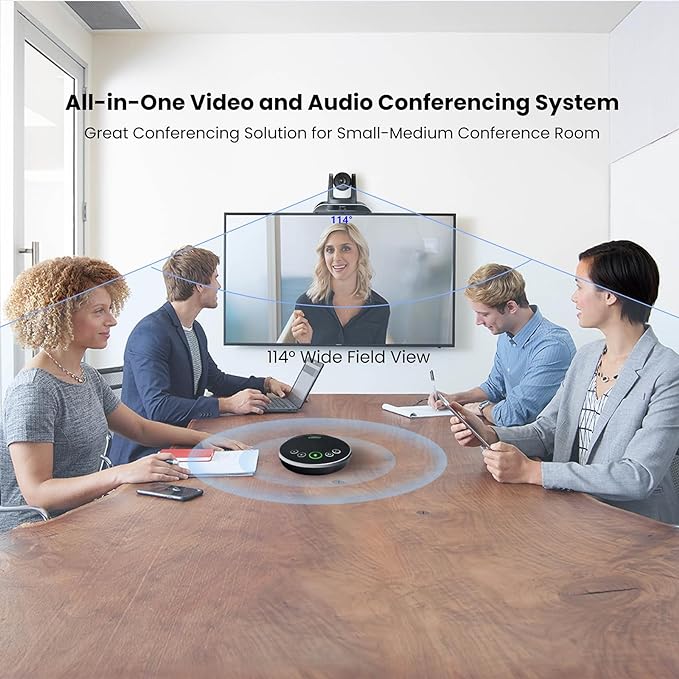TONGVEO All-in-One Conference Room Video Camera System Al Auto-Tracking HD1080P - Image 6